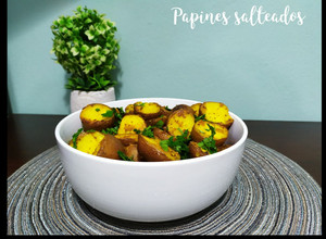 Una foto de Papines salteados