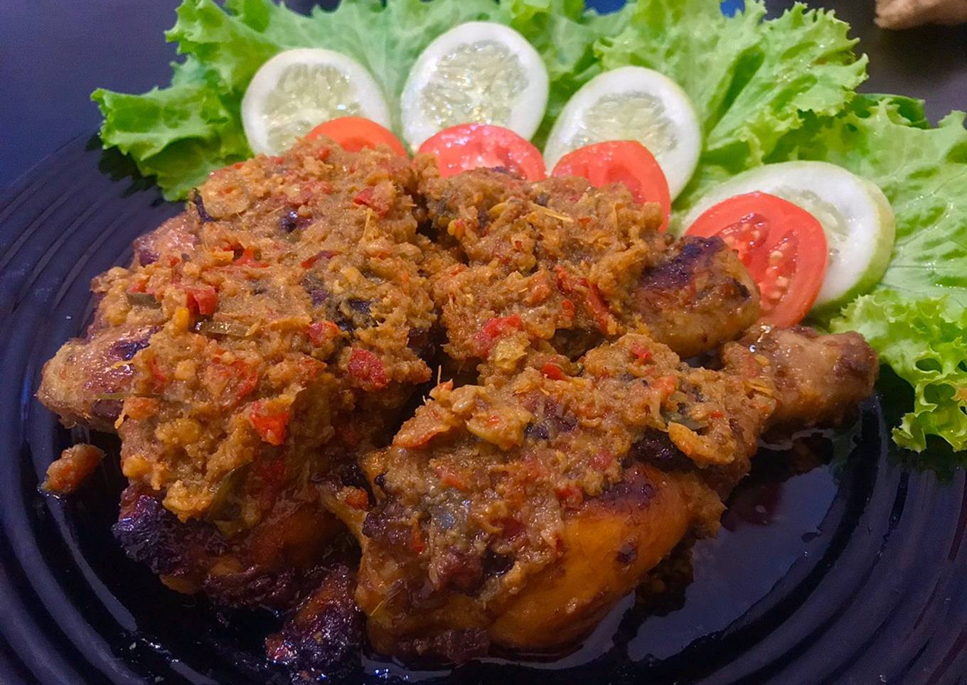 Ayam bakar rica rica