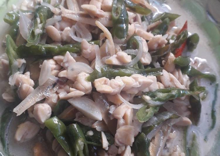 Resep Sayur tempe teri lombok ijo Anti Gagal