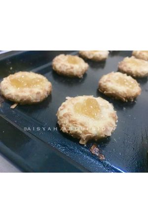 Foto resep Cheese thumbprint cookies