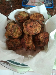 Una foto de Buñuelos de algas