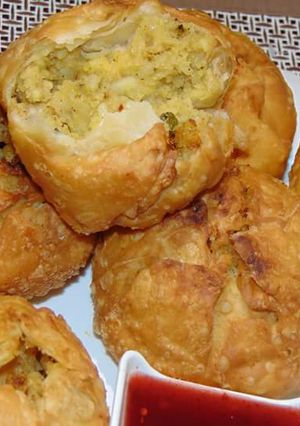 पोटली समोसा रेसिपी मुख्य फोटो