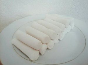 Hình của món Bánh gạo nhân phô mai.