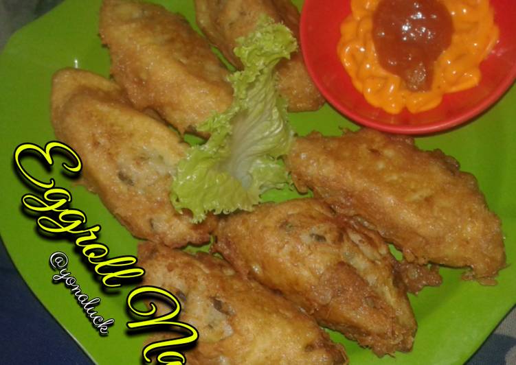 Bahan Eggroll Nasi | Cara Membuat Eggroll Nasi Yang Mudah Dan Praktis