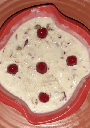A picture of Apple Roasted Almond Raita.