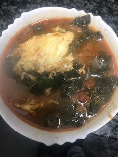 Una foto de 9. Sopa de ajo o sopa castellana (principal sopa)
