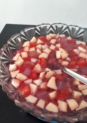 Foto resep Es buah ceria