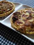 Mini - Tartas de atún y tomates deshidratados