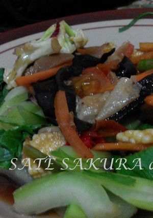 Foto resep SATE SAKURA ala Yufi Crystal