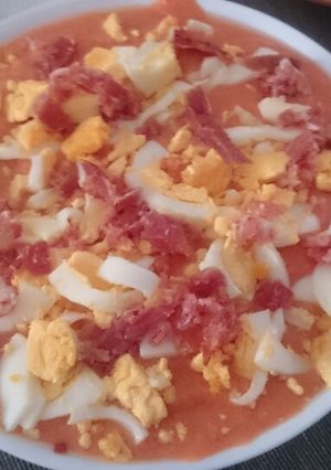 Una foto de Salmorejo con toquecito 🍅