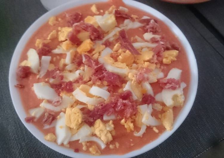 Salmorejo con toquecito 🍅