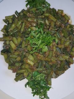 صورة لوصفة فاصوليا خضره بالزيت