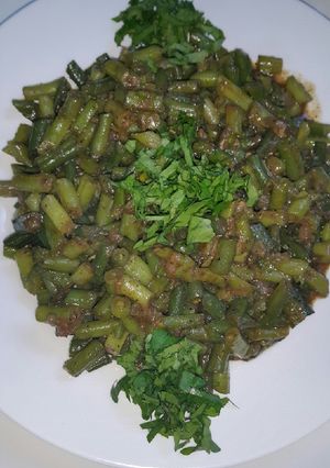 صورة لوصفة فاصوليا خضره بالزيت