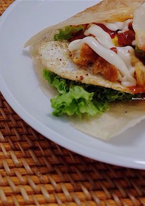 Foto resep Chicken Wrap / Kebab Nugget Telur Mudah dan Praktis