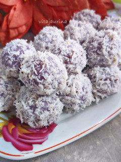 Foto resep Klepon Ubi Ungu (lembut)