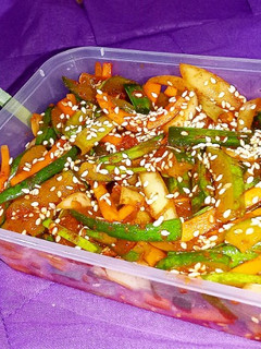Foto resep Oi sobagi kimchi