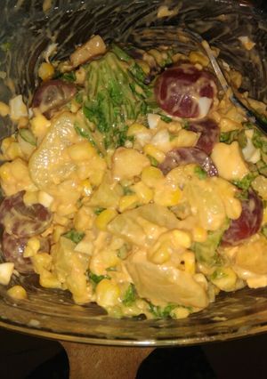 Foto resep Salad buah sayur simpel seger