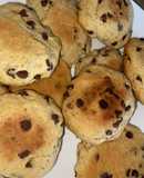 Cookies con chispas de chocolate