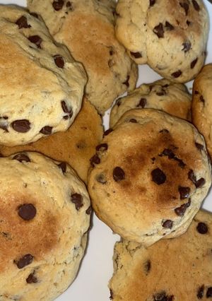 Una foto de Cookies con chispas de chocolate