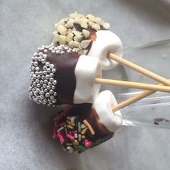 A picture of Candy marshmallow (kids party treat).
