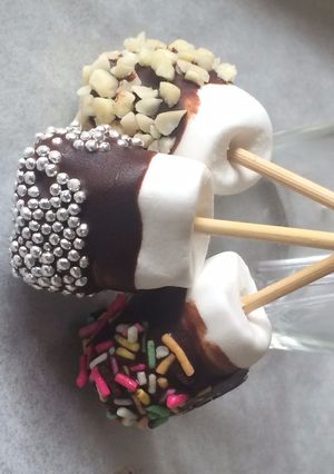 A picture of Candy marshmallow (kids party treat).