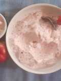 Gelato alla pesca fatto in casa senza gelatiera