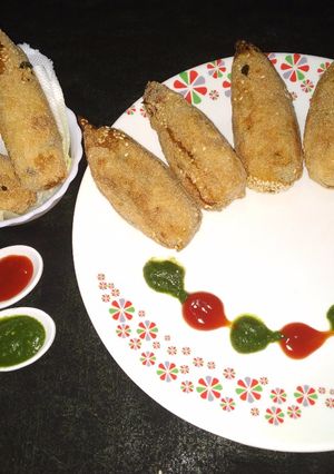 क्रिस्पी सूजी बेबी कॉर्न चोप्स (Crispy suji baby corn chops recipe in Hindi) रेसिपी मुख्य फोटो