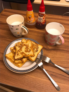 簡易版法式吐司 的食譜成品照片