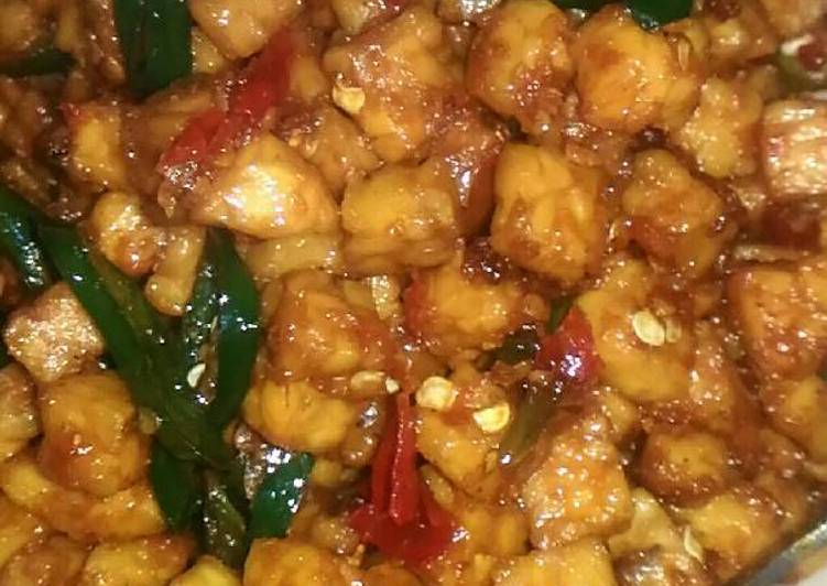 cara mengolah Tempe apa yaa namanya😅 yang selera bertambah