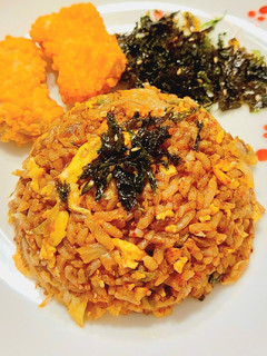 Foto resep Nasi Goreng Kimchi Simple (tanpa Gochujang)// Kimchi Bokkeumbap