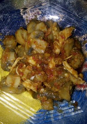 Foto resep Jamur kancing bumbu rujak sederhana