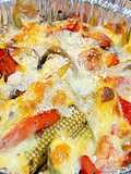 Baked Cheese Vegetable Platter (Air Fryer)