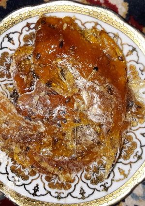 عکسی از دستور آبنبات شکری کنجدی ساده و سریع 🥰