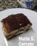 Tiramisú de Nuria