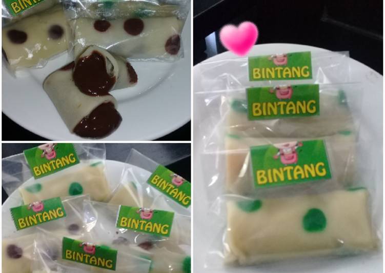 Dadar Gulung Vla coklat 🍓LintangBintang🍓