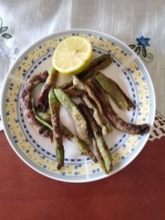 Φωτογραφία της συνταγής Κουκιά χλωρά τηγανητά, ουζομεζές