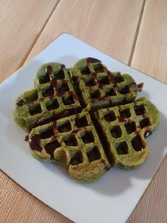 Foto resep Greentea Waffle