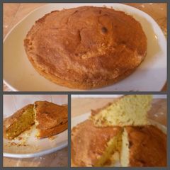 A picture of Meringue Nut cake.