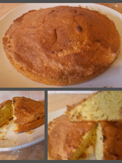 A picture of Meringue Nut cake.