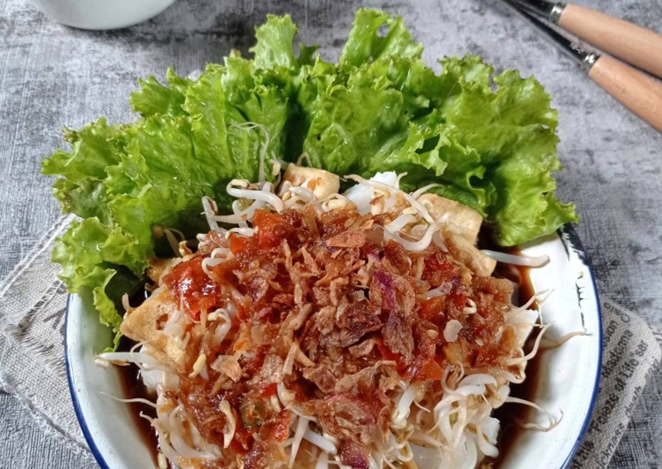 Tahu masak khas cilacap
