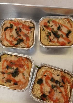 Foto resep Schotel Mie Instan