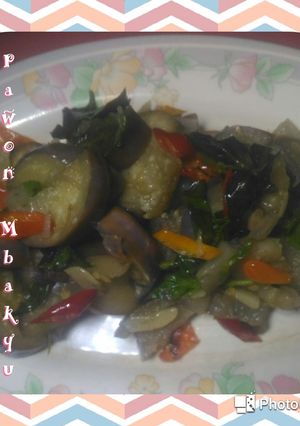 Foto resep Oseng Terong Kemangi Kilat #BikinRamadanBerkesan