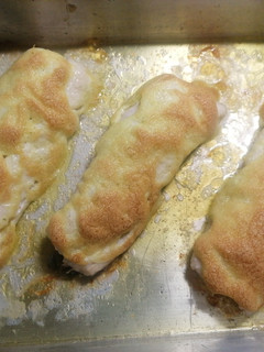 Una foto de Filete de merluza al horno con Ali oli