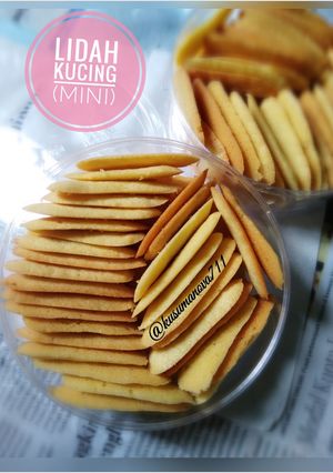 Foto resep 63. Lidah Kucing (mini)