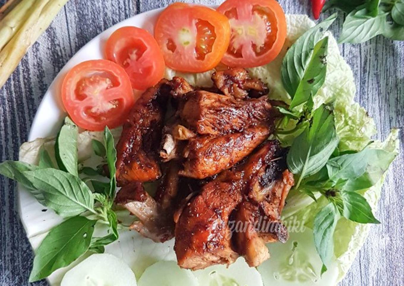 Ayam bakar pedas manis