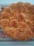 Danubio alle noci con crema alla vaniglia