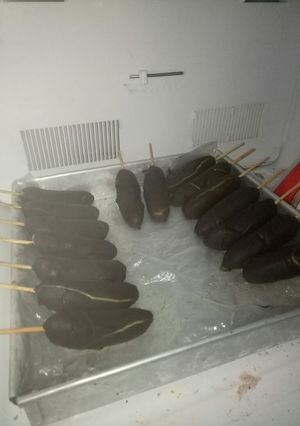 Foto resep Es piscok coklat ny rasa magnum 😘