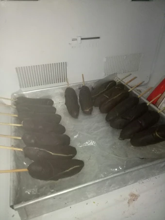 Cara Gampang Menyiapkan Resep Es piscok coklat ny rasa magnum 😘 yang Lezat Anti Ribet, Lezat Sekali