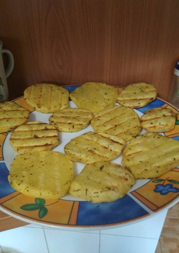 Картошка на электрогриле