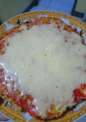 Foto resep Pizza mie melted